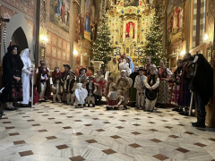 307. 28.01.2024 Msza Święta w Sanktuarium Matki Bożej Królowej Podhala w Ludźmierzu